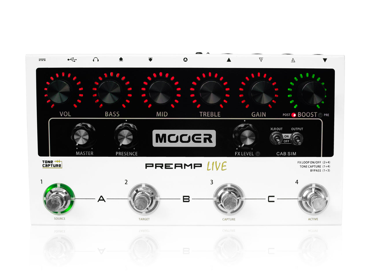 お取寄せ商品】Mooer Preamp Live(プリアンプ)(ムーア) | 【ESP直営