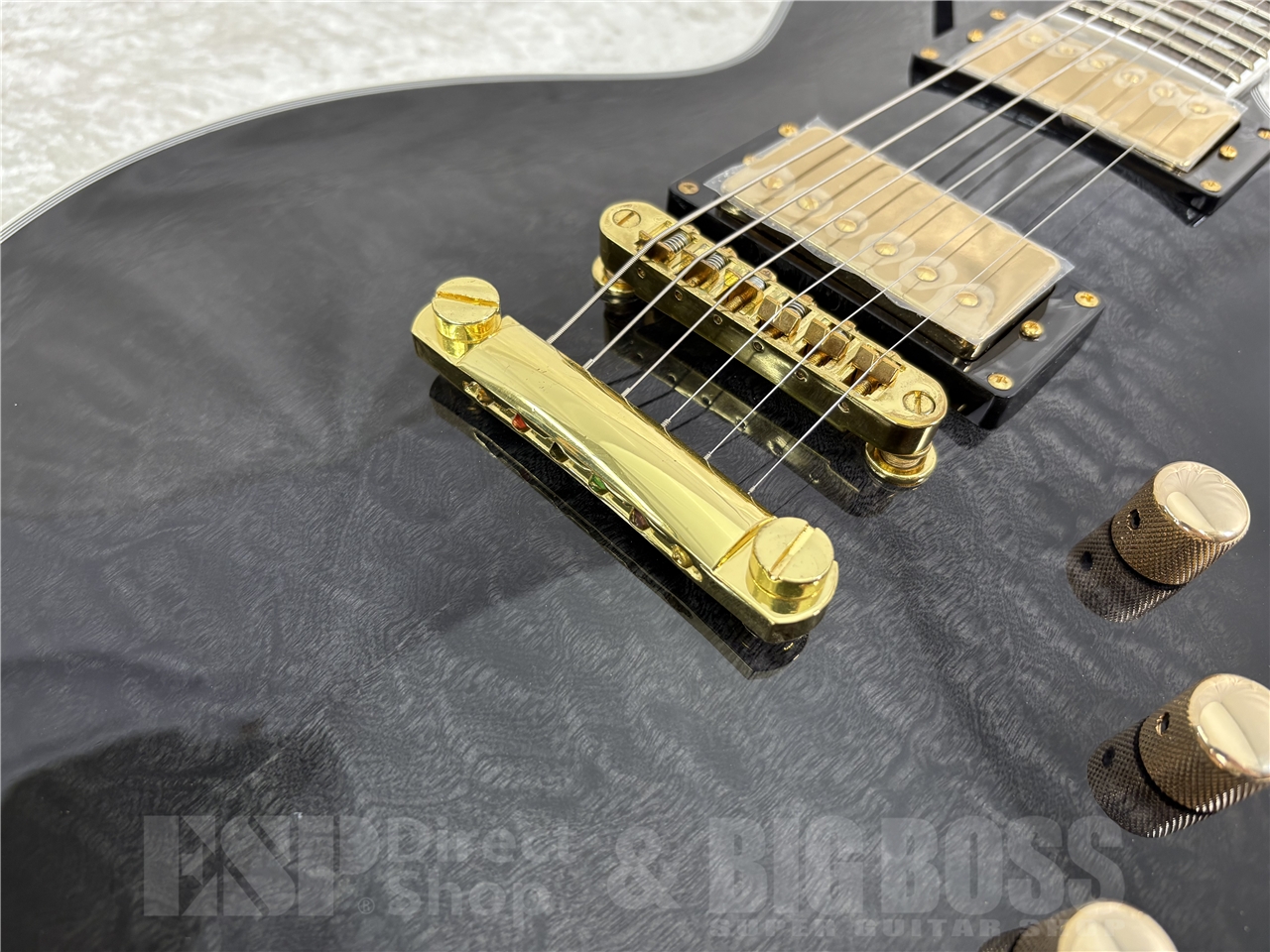 【即納可能】GrassRoots(グラスルーツ) G-EC CTM QM / See Thru Black Sunburst