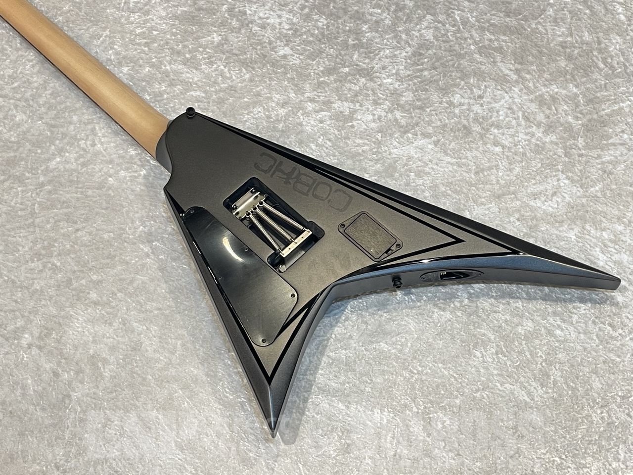 【即納可能】EDWARDS(エドワーズ) E-ALEXI BLACKY【Metallic Black Satin with Gloss Black Pinstripe】福岡店 - 9