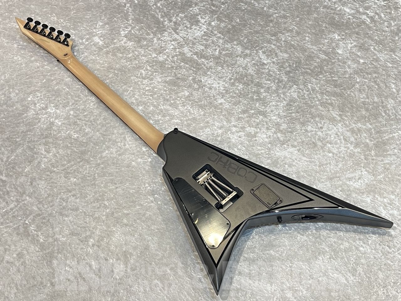 【即納可能】EDWARDS(エドワーズ) E-ALEXI BLACKY【Metallic Black Satin with Gloss Black Pinstripe】福岡店 - 7