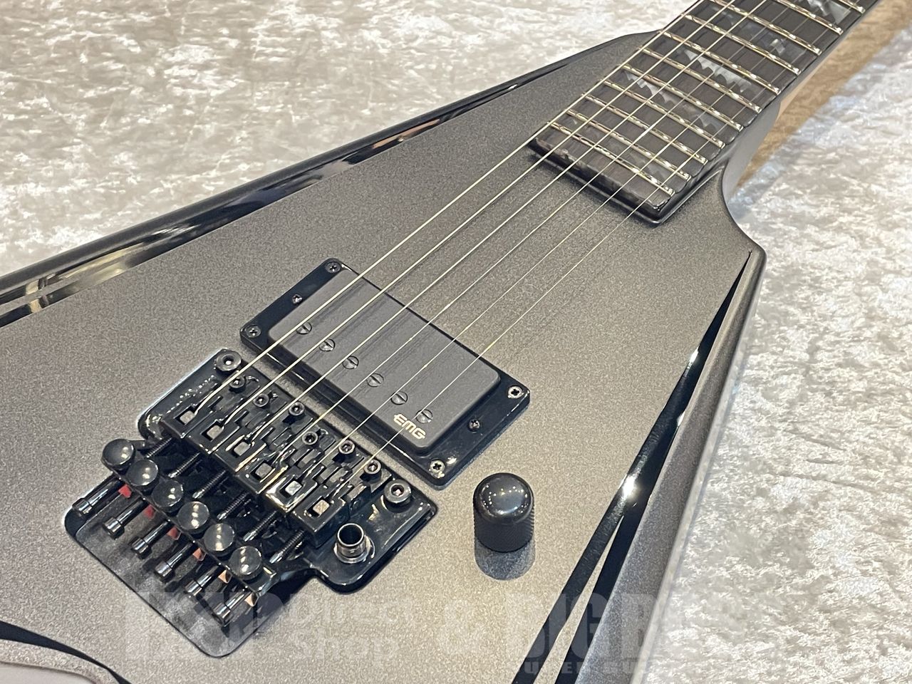 【即納可能】EDWARDS(エドワーズ) E-ALEXI BLACKY【Metallic Black Satin with Gloss Black Pinstripe】福岡店 - 3