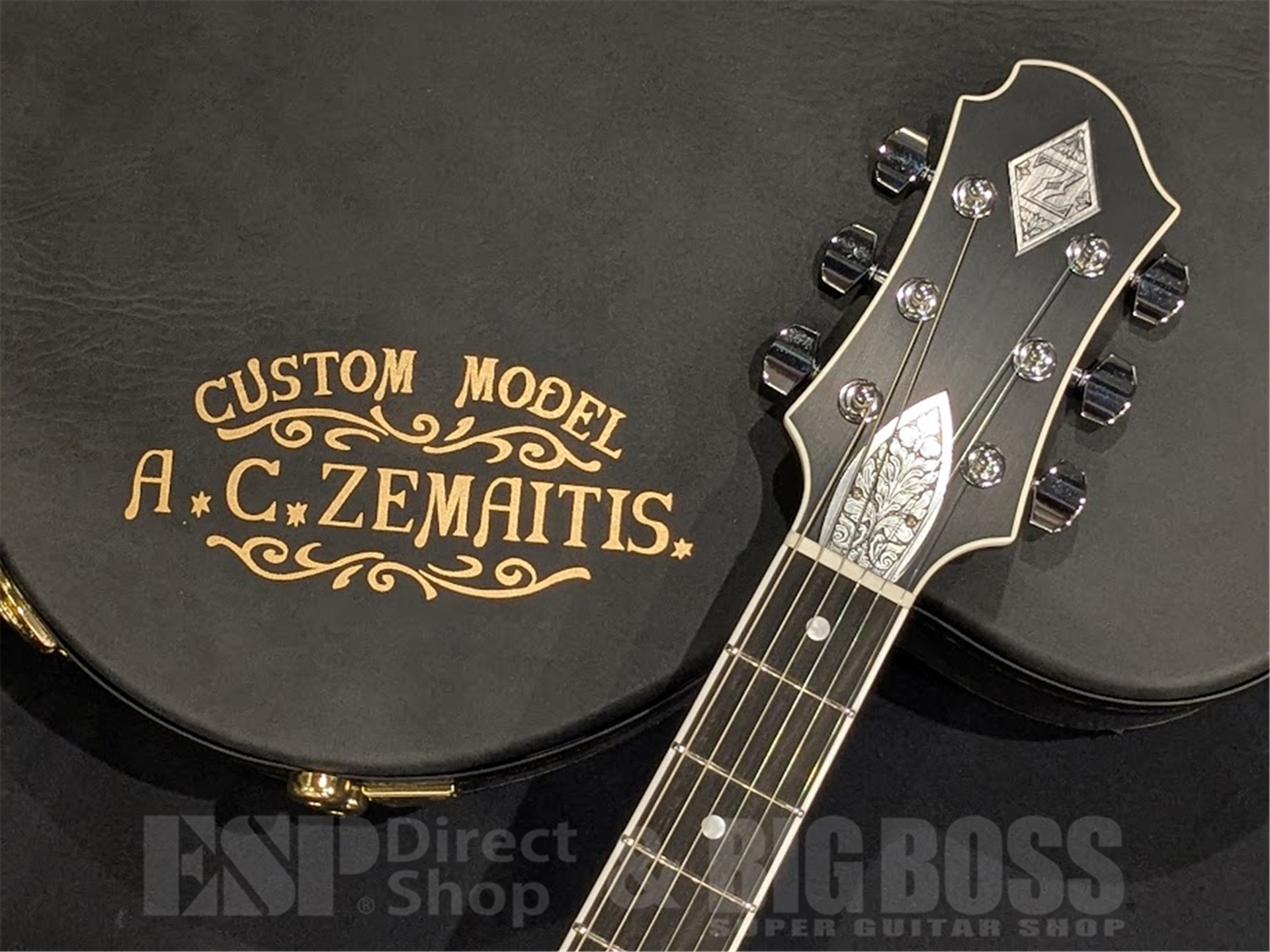【即納可能】Zemaitis(ゼマイティス) MFG-AC-24 Aces & Eights / Natural 京都店