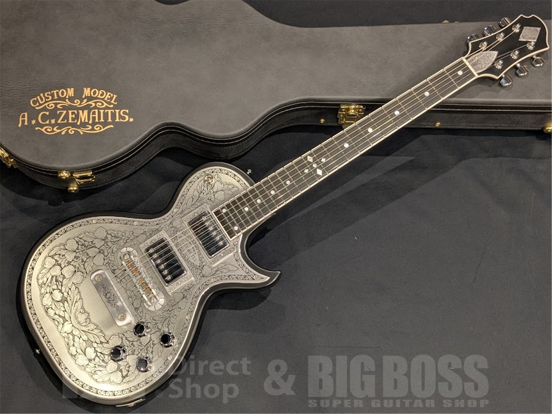 即納可能】Zemaitis(ゼマイティス) MFG-AC-24 / Black 京都店