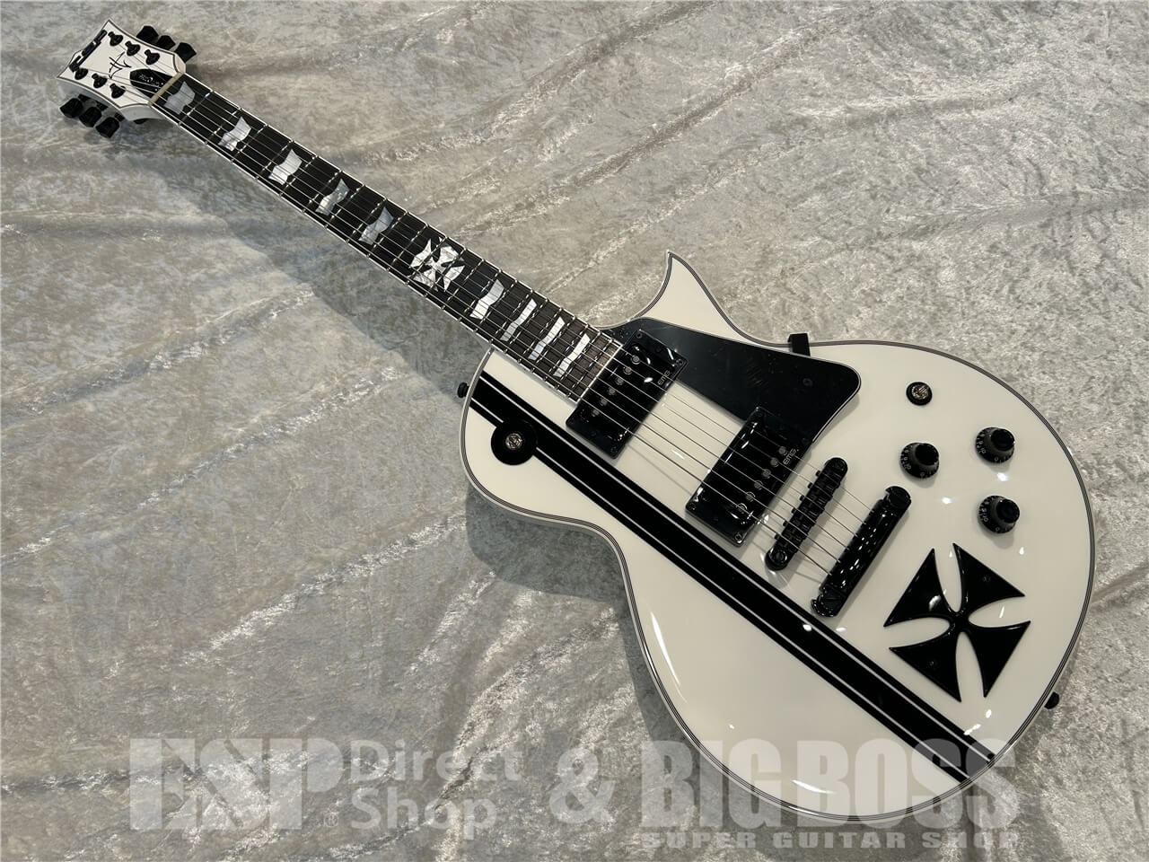 【即納可能】ESP（イーエスピー）IRON CROSS / Snow White w/Stripes Graphic 仙台店 - 9