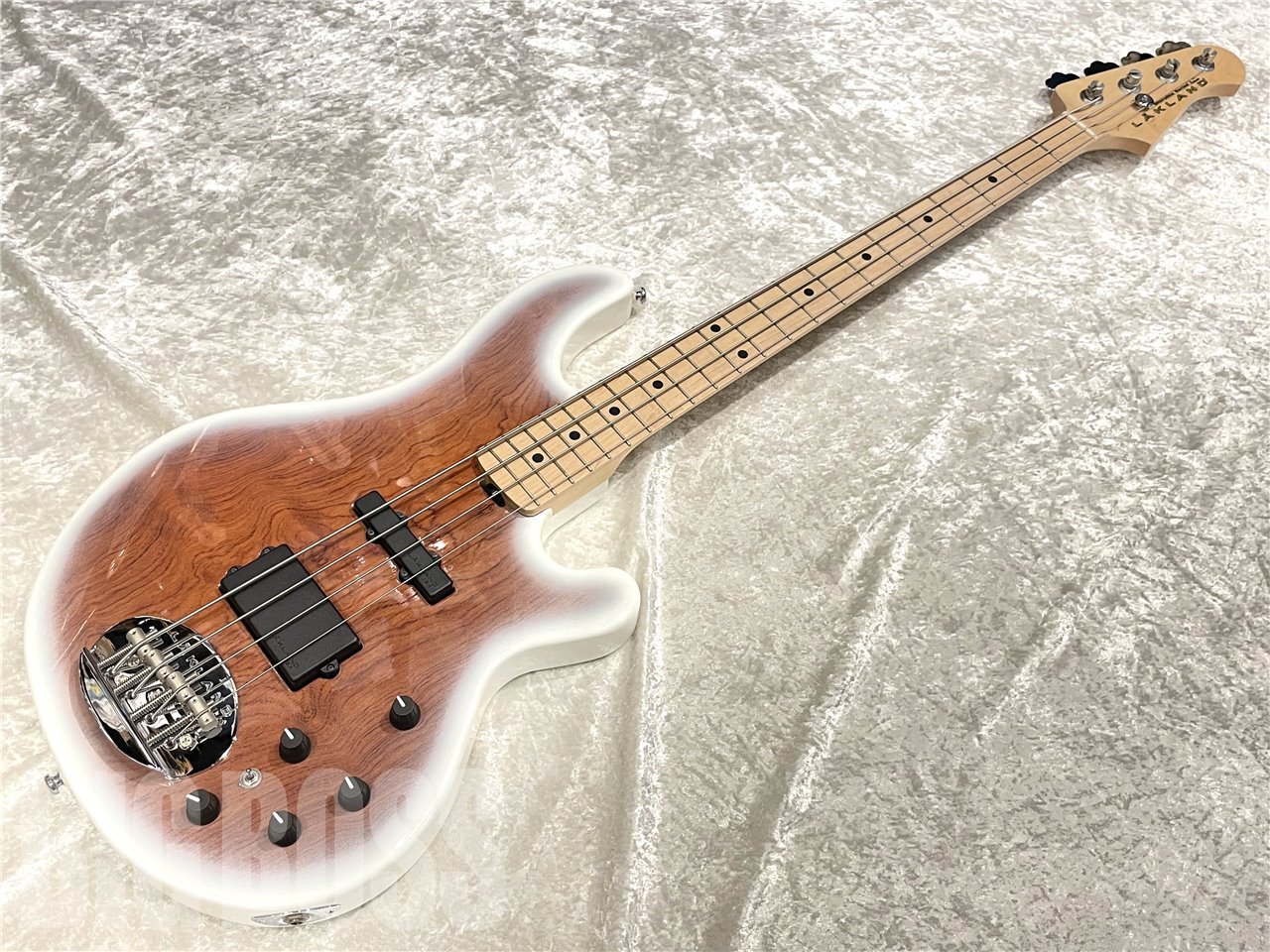 【即納可能】LAKLAND（レイクランド）SL44-94 Deluxe Bubinga（Snow White Sunburst / Maple FB）　名古屋店