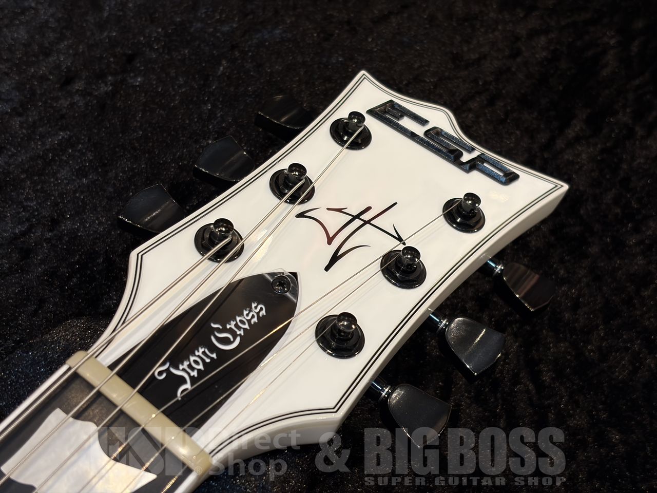 【即納可能】ESP（イーエスピー） IRON CROSS【Snow White w/Stripes Graphic】福岡店 - 5