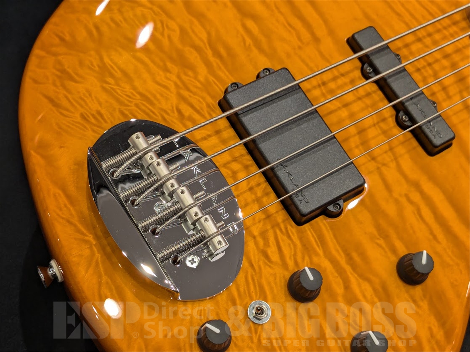 【即納可能】LAKLAND(レイクランド) SL44-94 Deluxe Amber Translucent / Maple FB  京都店