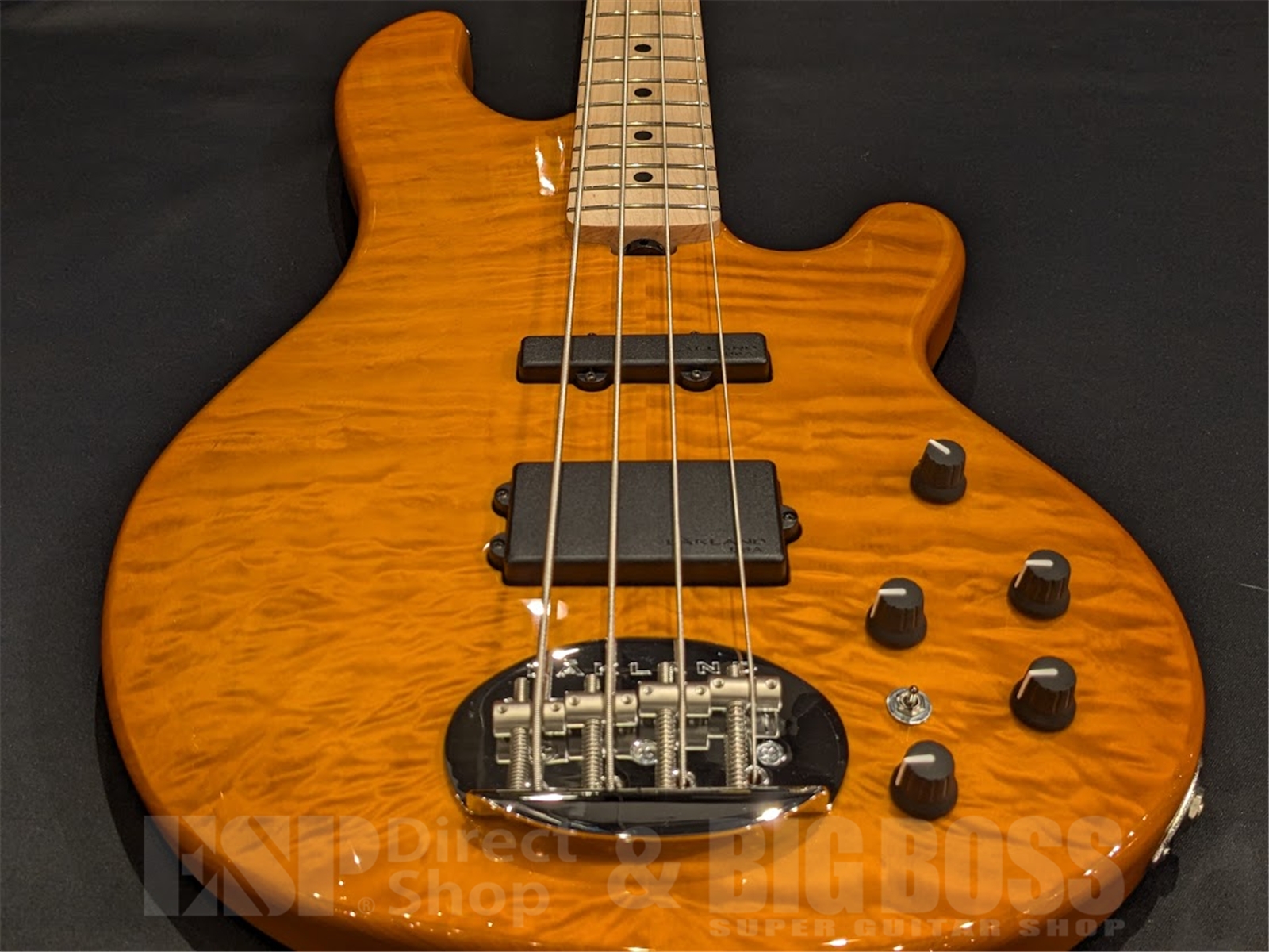 【即納可能】LAKLAND(レイクランド) SL44-94 Deluxe Amber Translucent / Maple FB  京都店