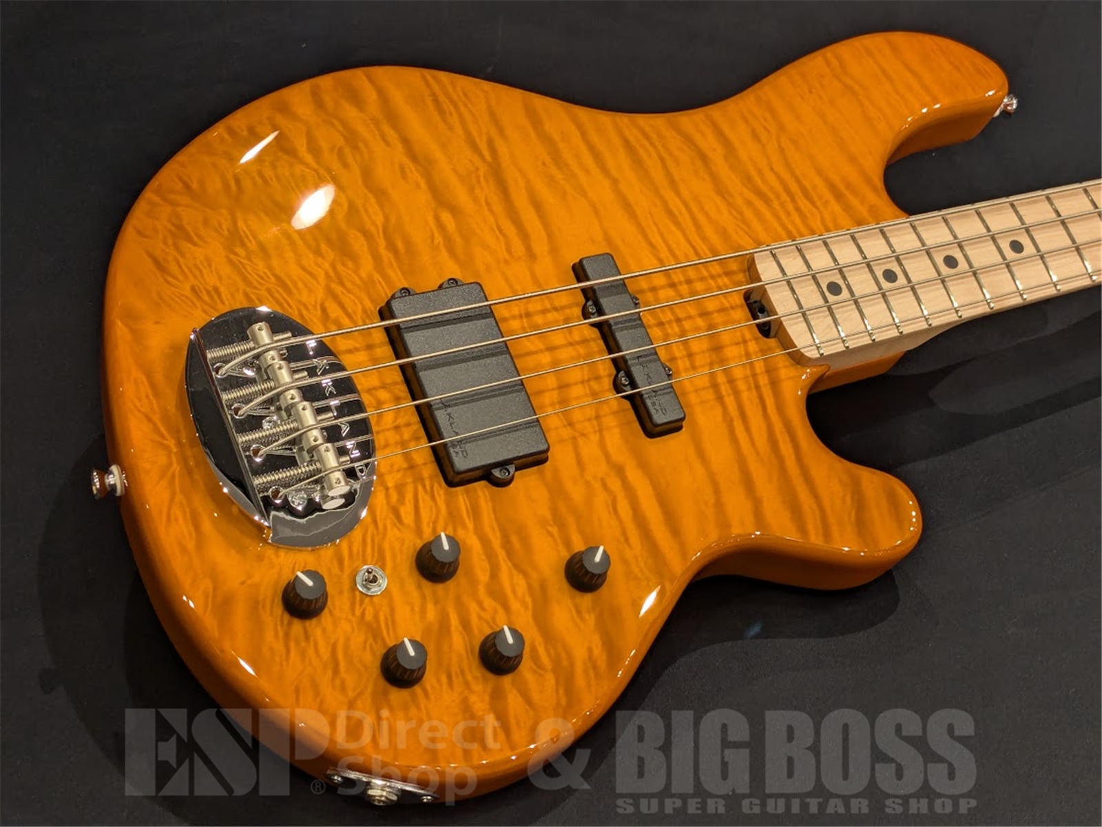 【即納可能】LAKLAND(レイクランド) SL44-94 Deluxe Amber Translucent / Maple FB  京都店