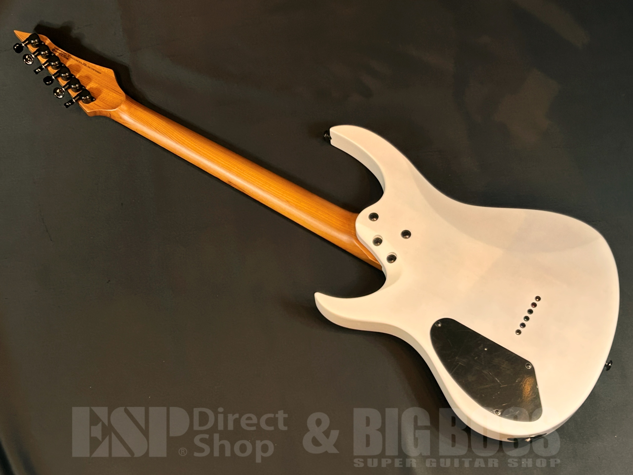 【即納可能】Balaguer Guitars(バラゲールギターズ)  Diablo Standard with Hipshot Hardtail Bridge / Satin Trans White　大阪店 - 6