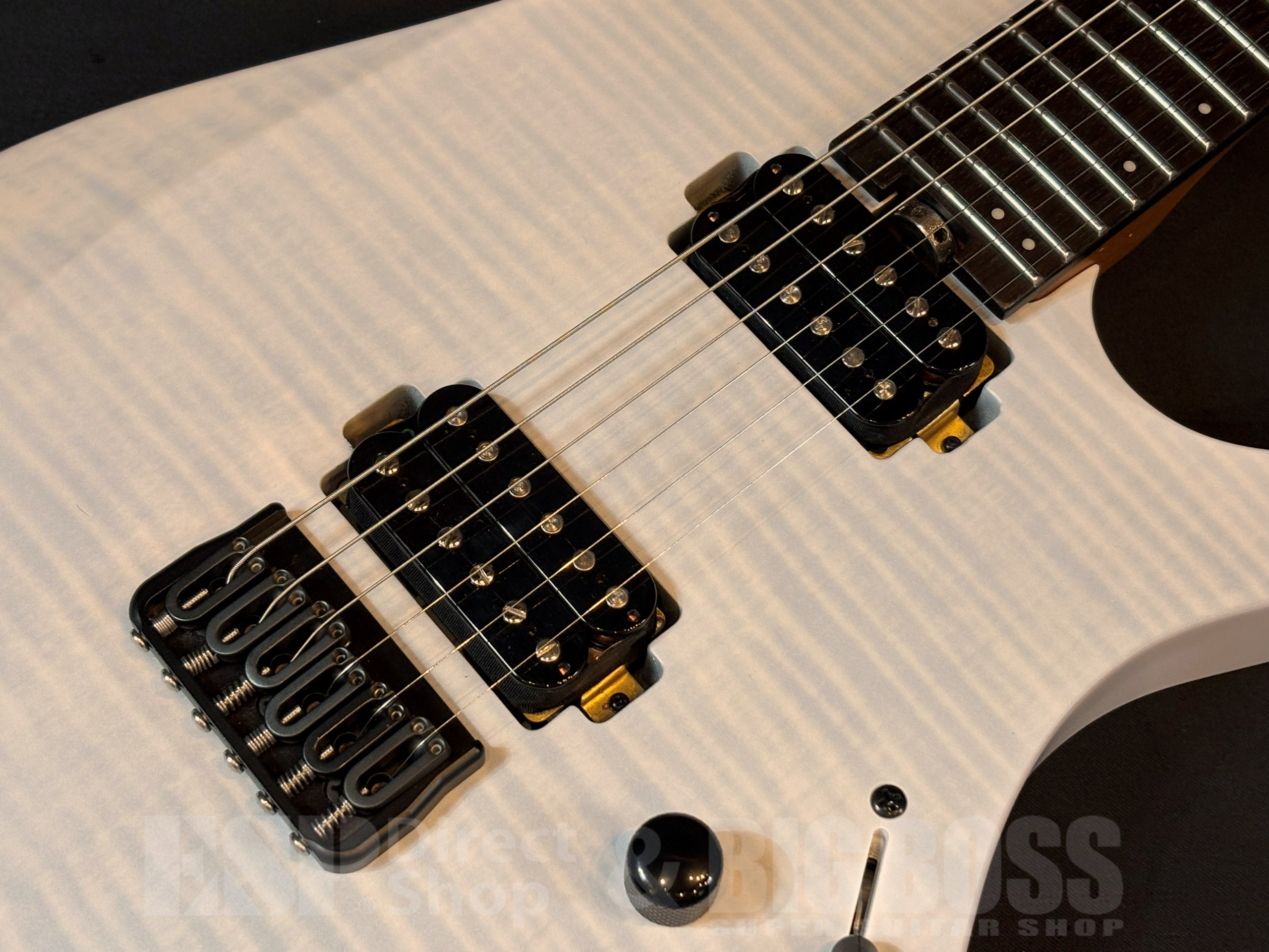 【即納可能】Balaguer Guitars(バラゲールギターズ)  Diablo Standard with Hipshot Hardtail Bridge / Satin Trans White　大阪店 - 3