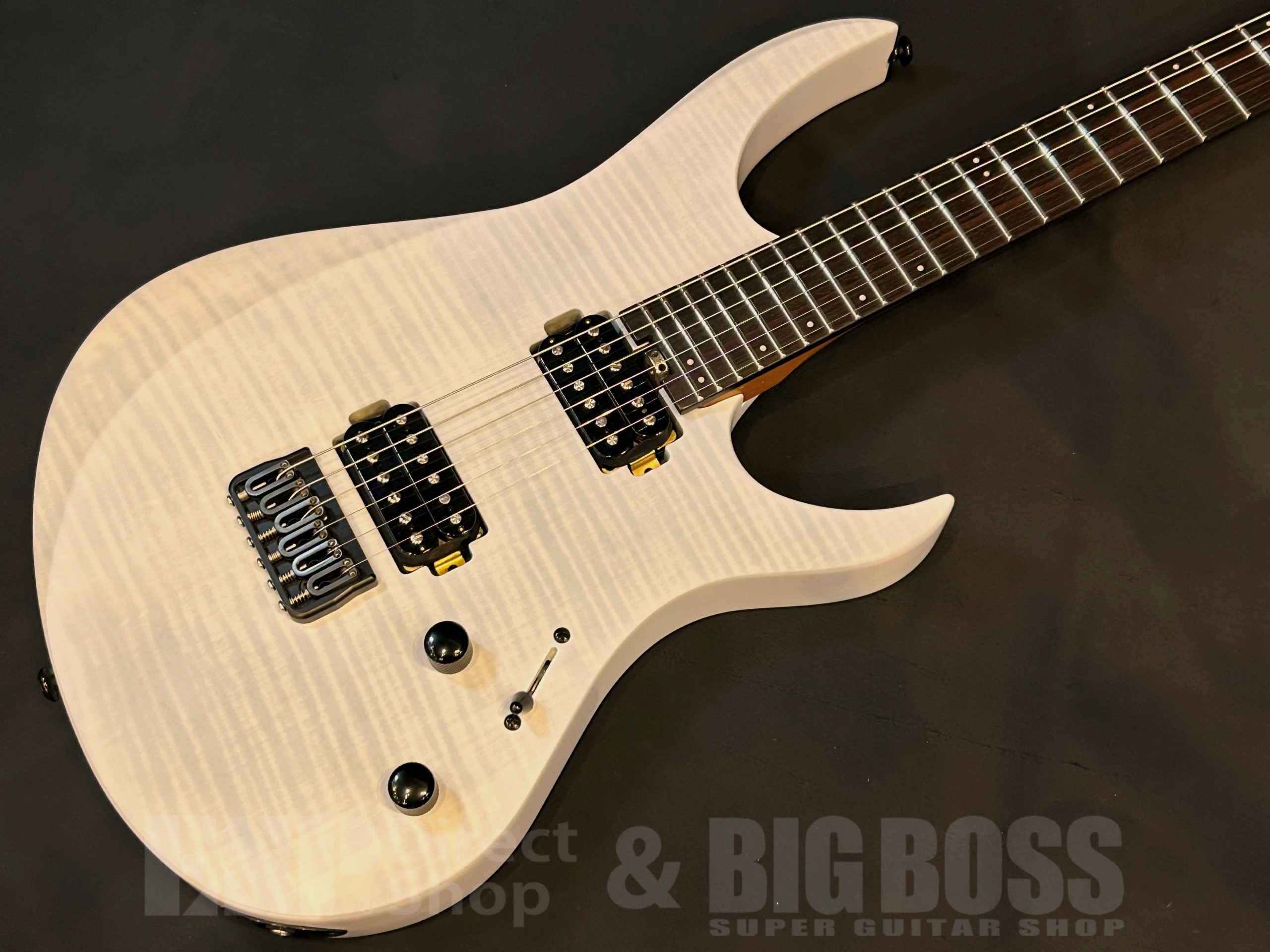 【即納可能】Balaguer Guitars(バラゲールギターズ)  Diablo Standard with Hipshot Hardtail Bridge / Satin Trans White　大阪店 - 2