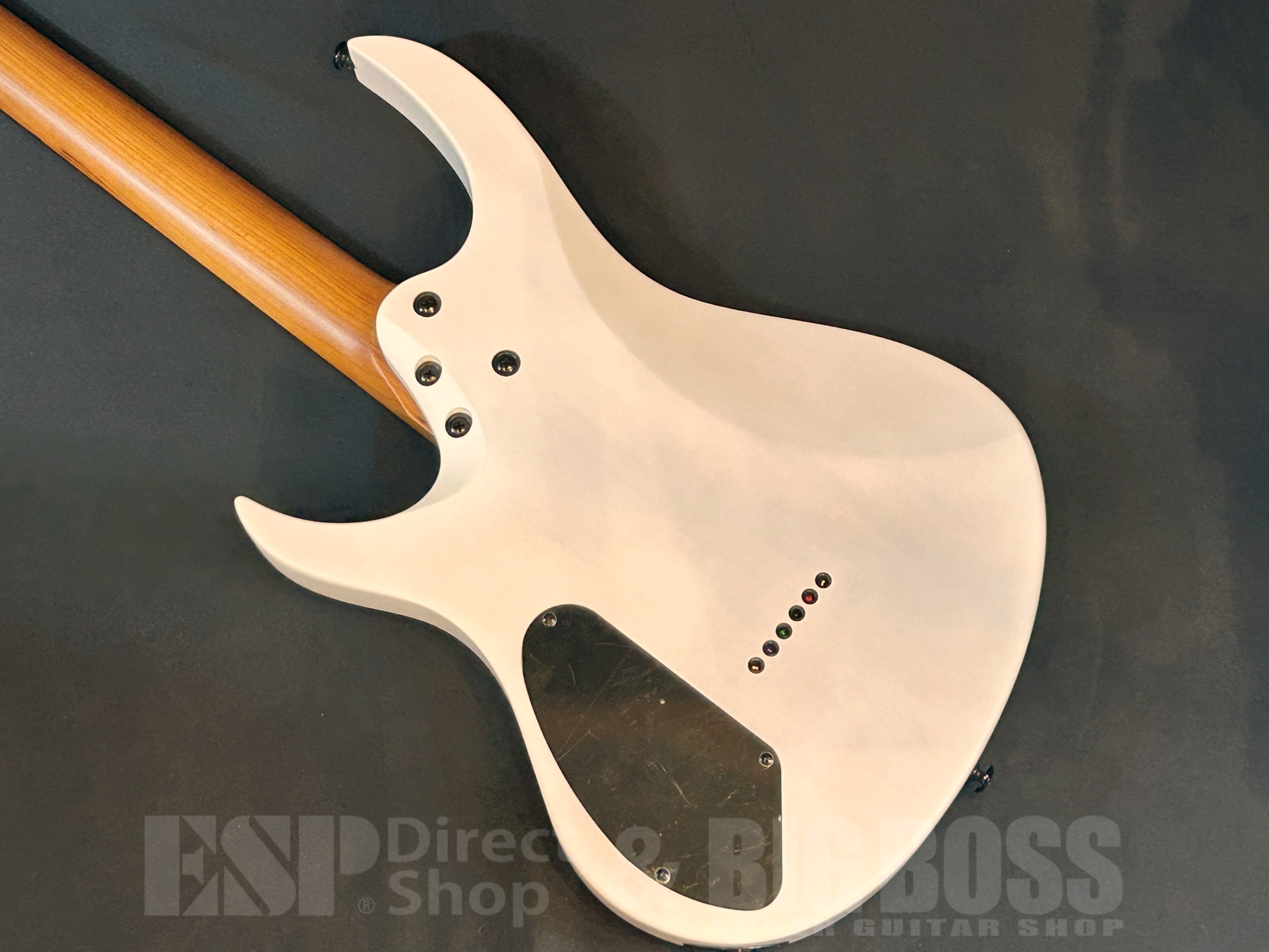【即納可能】Balaguer Guitars(バラゲールギターズ)  Diablo Standard with Hipshot Hardtail Bridge / Satin Trans White　大阪店 - 7