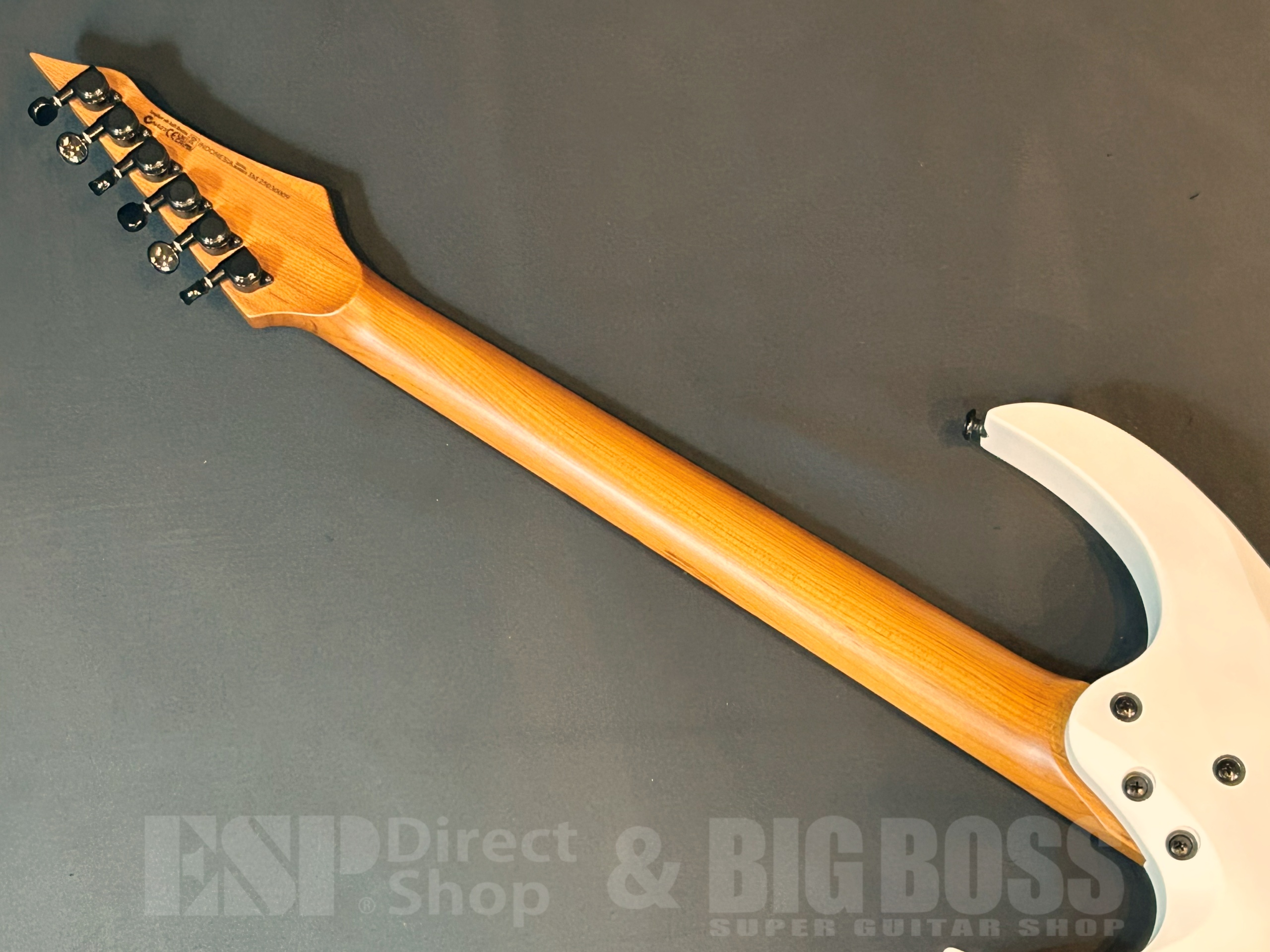 【即納可能】Balaguer Guitars(バラゲールギターズ)  Diablo Standard with Hipshot Hardtail Bridge / Satin Trans White　大阪店 - 8