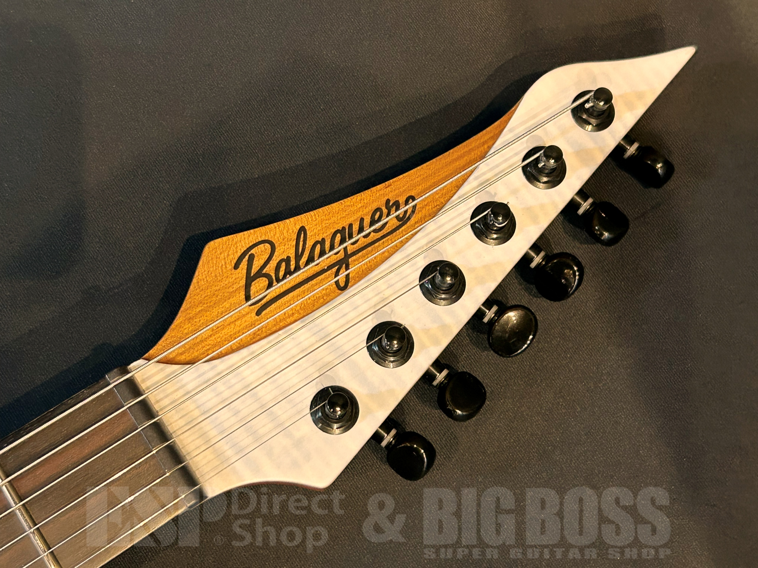 【即納可能】Balaguer Guitars(バラゲールギターズ)  Diablo Standard with Hipshot Hardtail Bridge / Satin Trans White　大阪店 - 5
