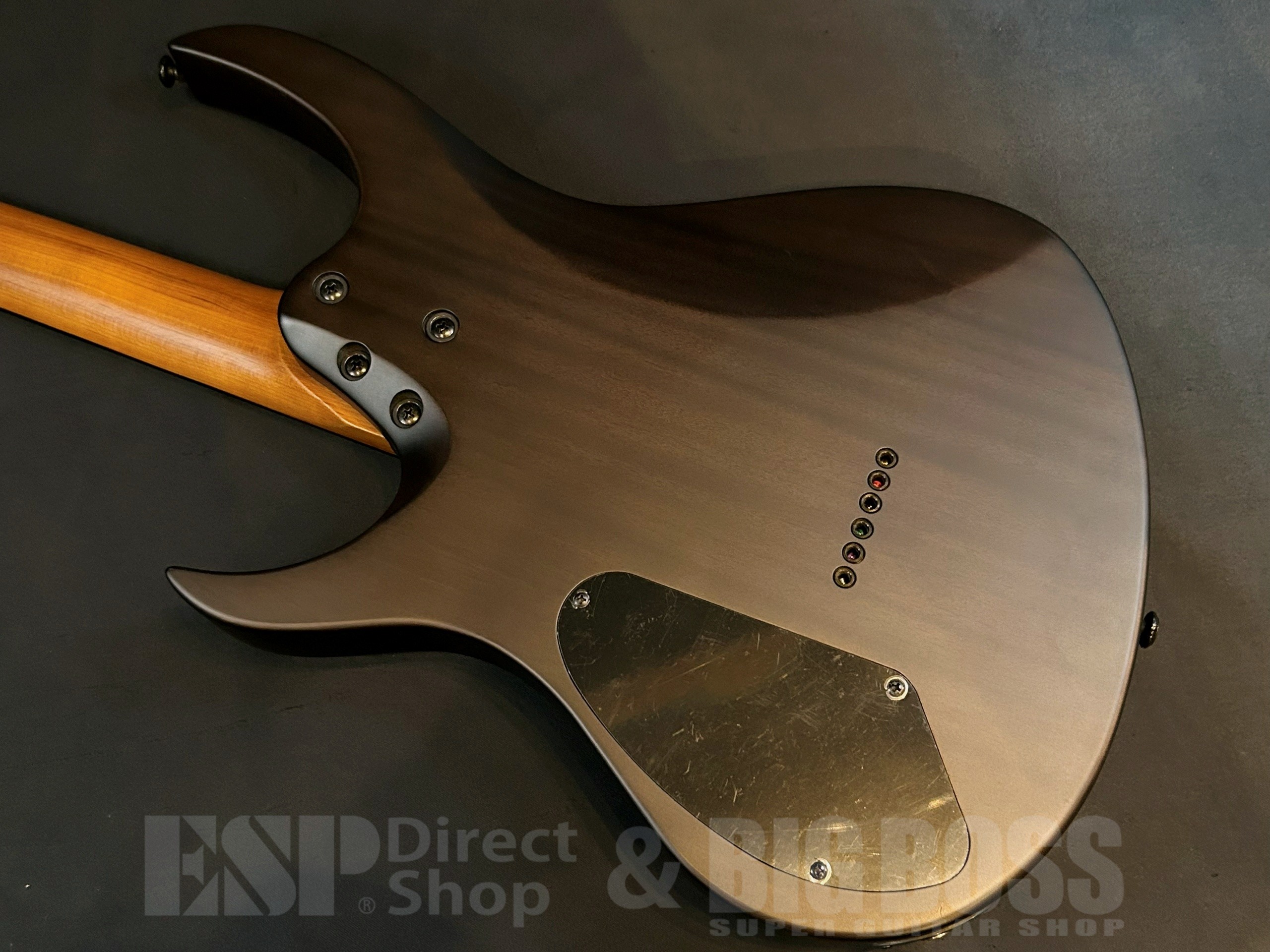 【即納可能】Balaguer Guitars(バラゲールギターズ)  Diablo Standard with Hipshot Hardtail Bridge / Satin Trans Black　大阪店 - 7