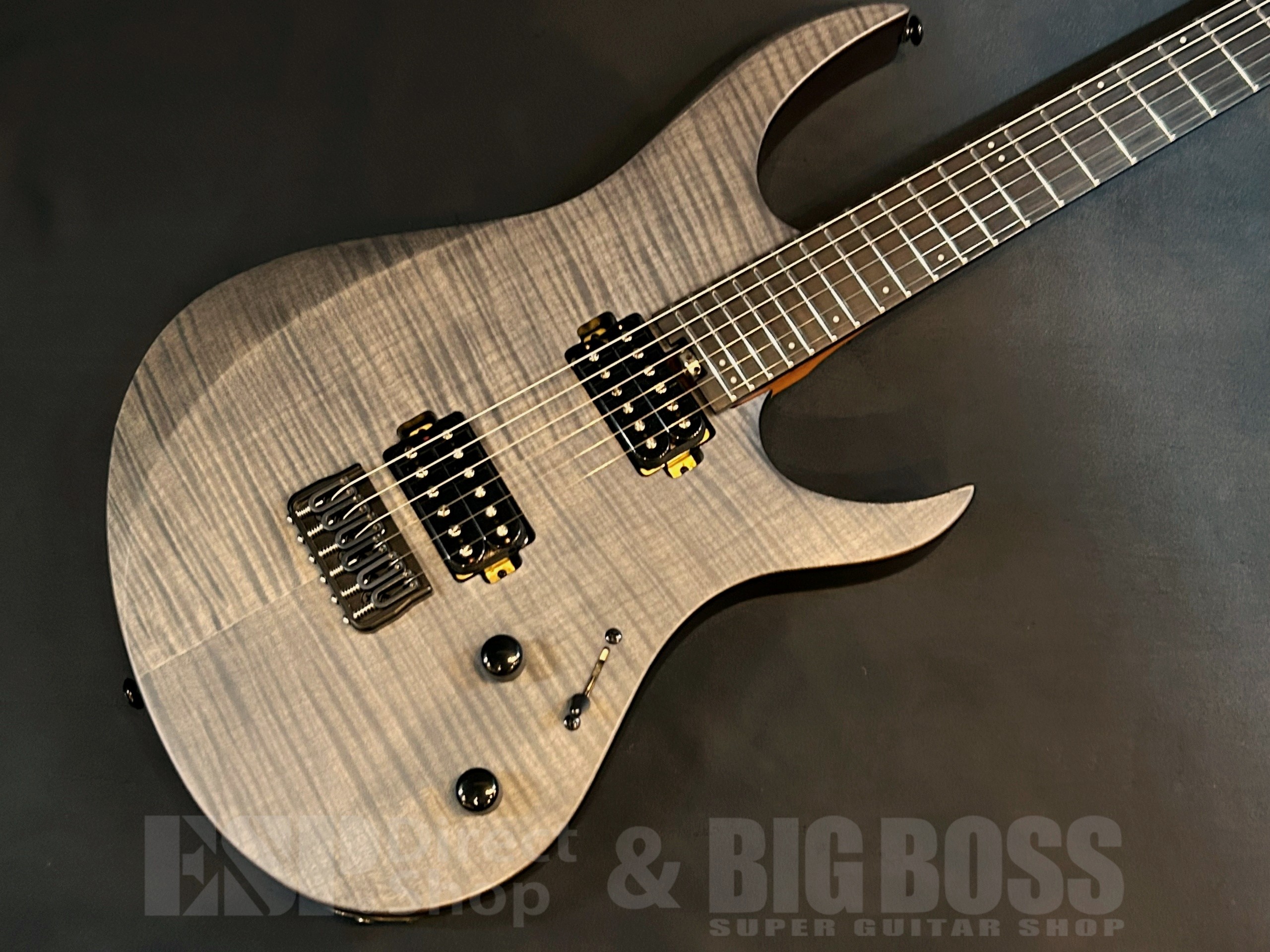 【即納可能】Balaguer Guitars(バラゲールギターズ)  Diablo Standard with Hipshot Hardtail Bridge / Satin Trans Black　大阪店 - 2