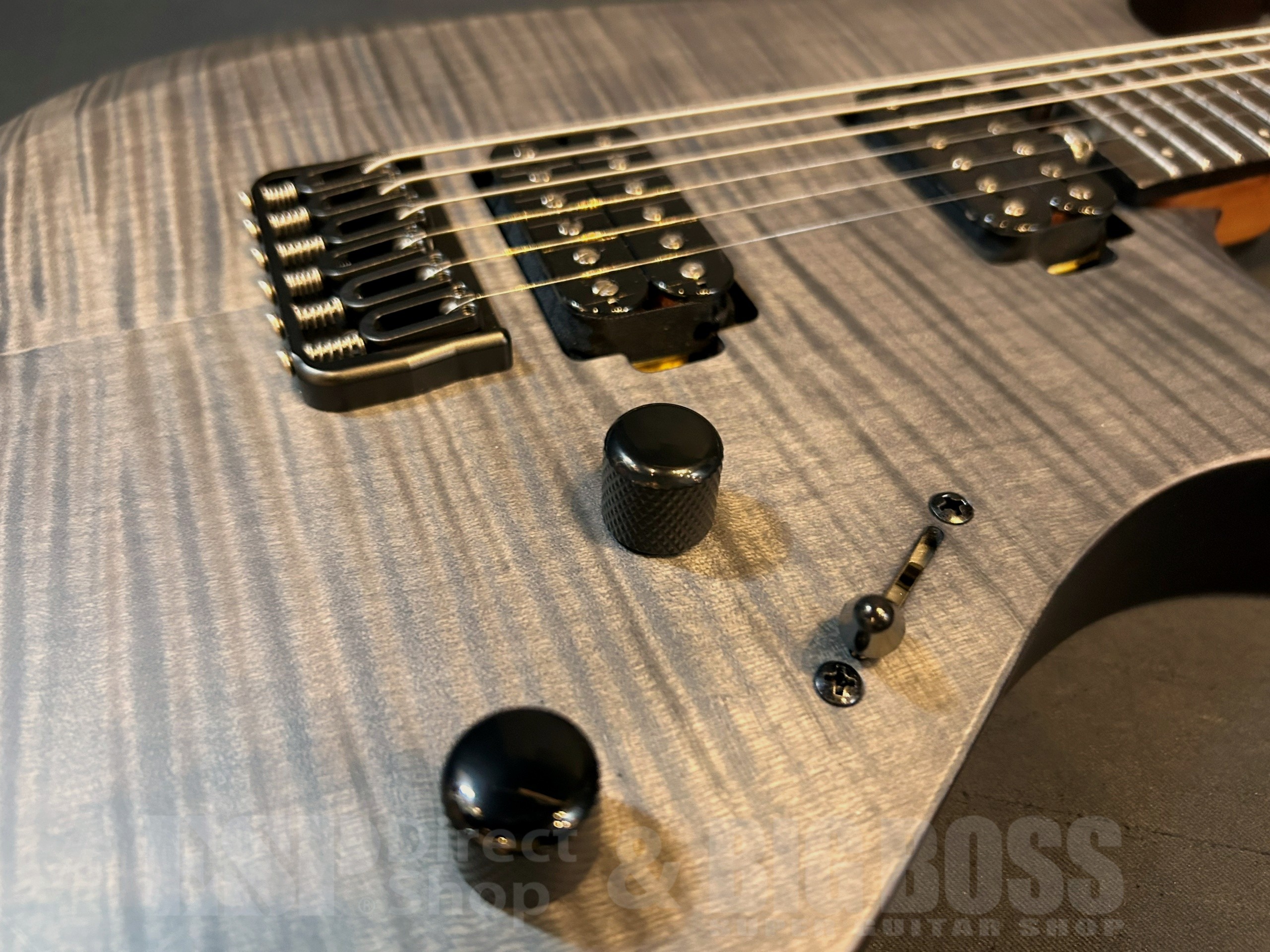 【即納可能】Balaguer Guitars(バラゲールギターズ)  Diablo Standard with Hipshot Hardtail Bridge / Satin Trans Black　大阪店 - 3