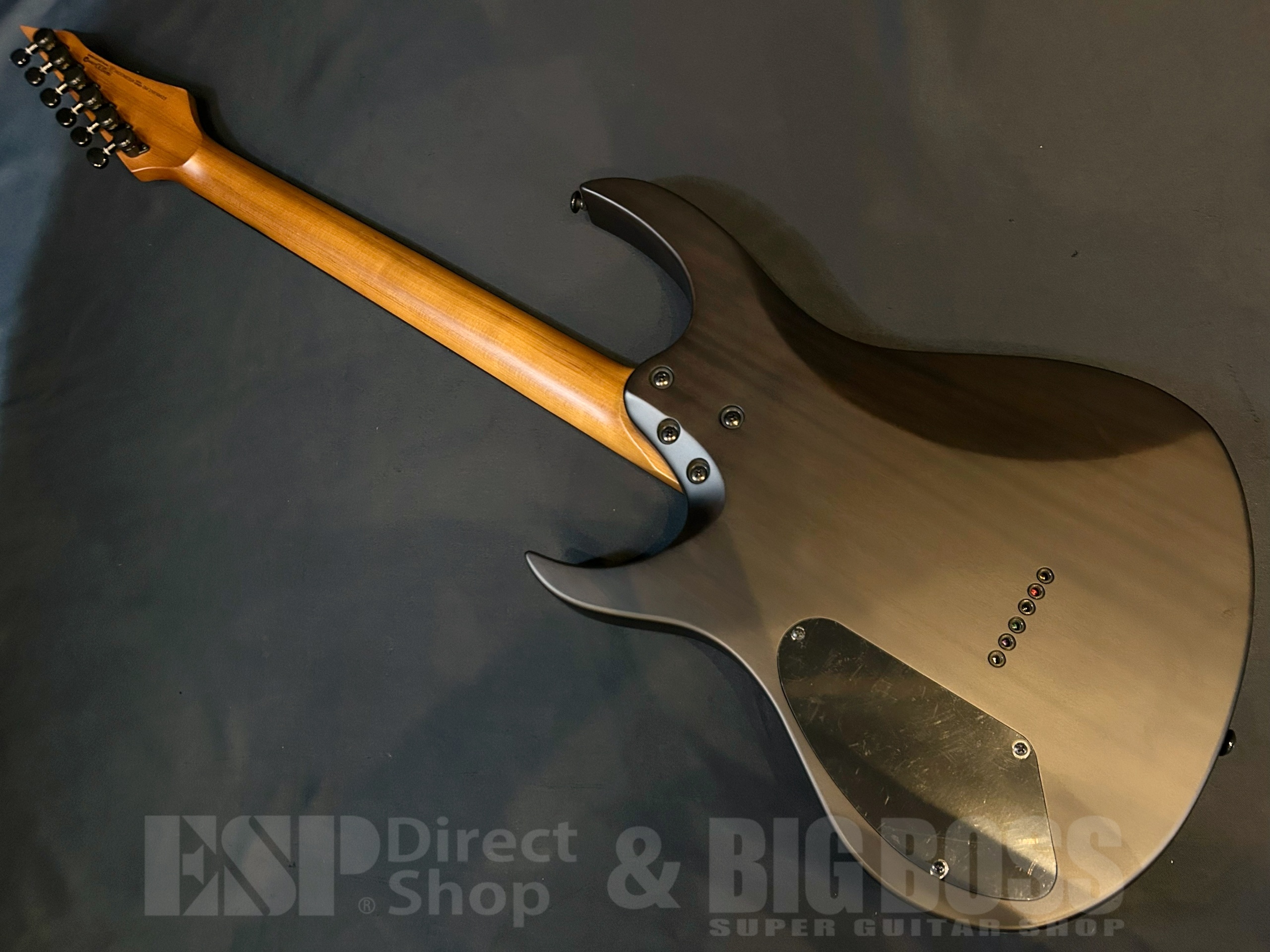 【即納可能】Balaguer Guitars(バラゲールギターズ)  Diablo Standard with Hipshot Hardtail Bridge / Satin Trans Black　大阪店 - 6
