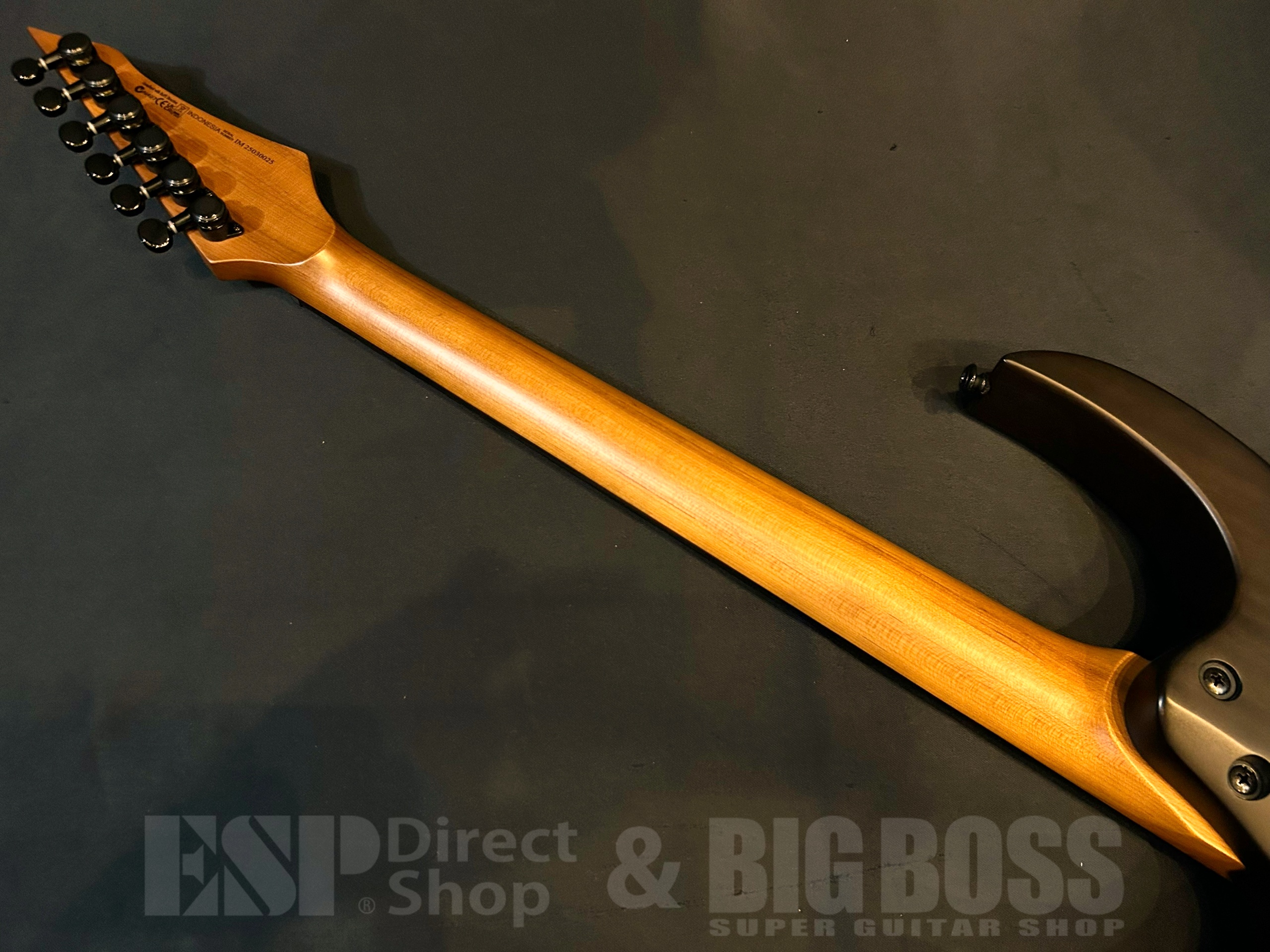 【即納可能】Balaguer Guitars(バラゲールギターズ)  Diablo Standard with Hipshot Hardtail Bridge / Satin Trans Black　大阪店 - 8