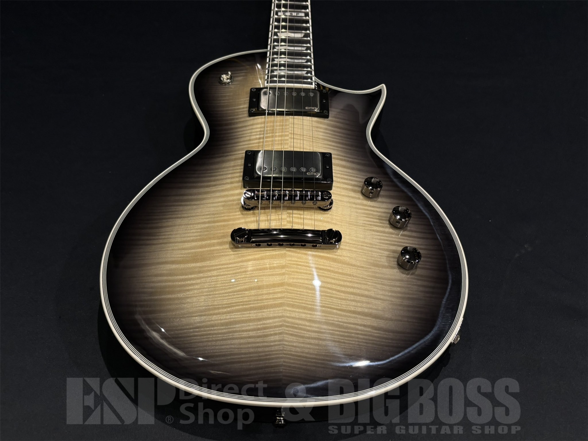 【即納可能】E-II(イーツー) EC FM FT EMG / Black Natural Burst 京都店