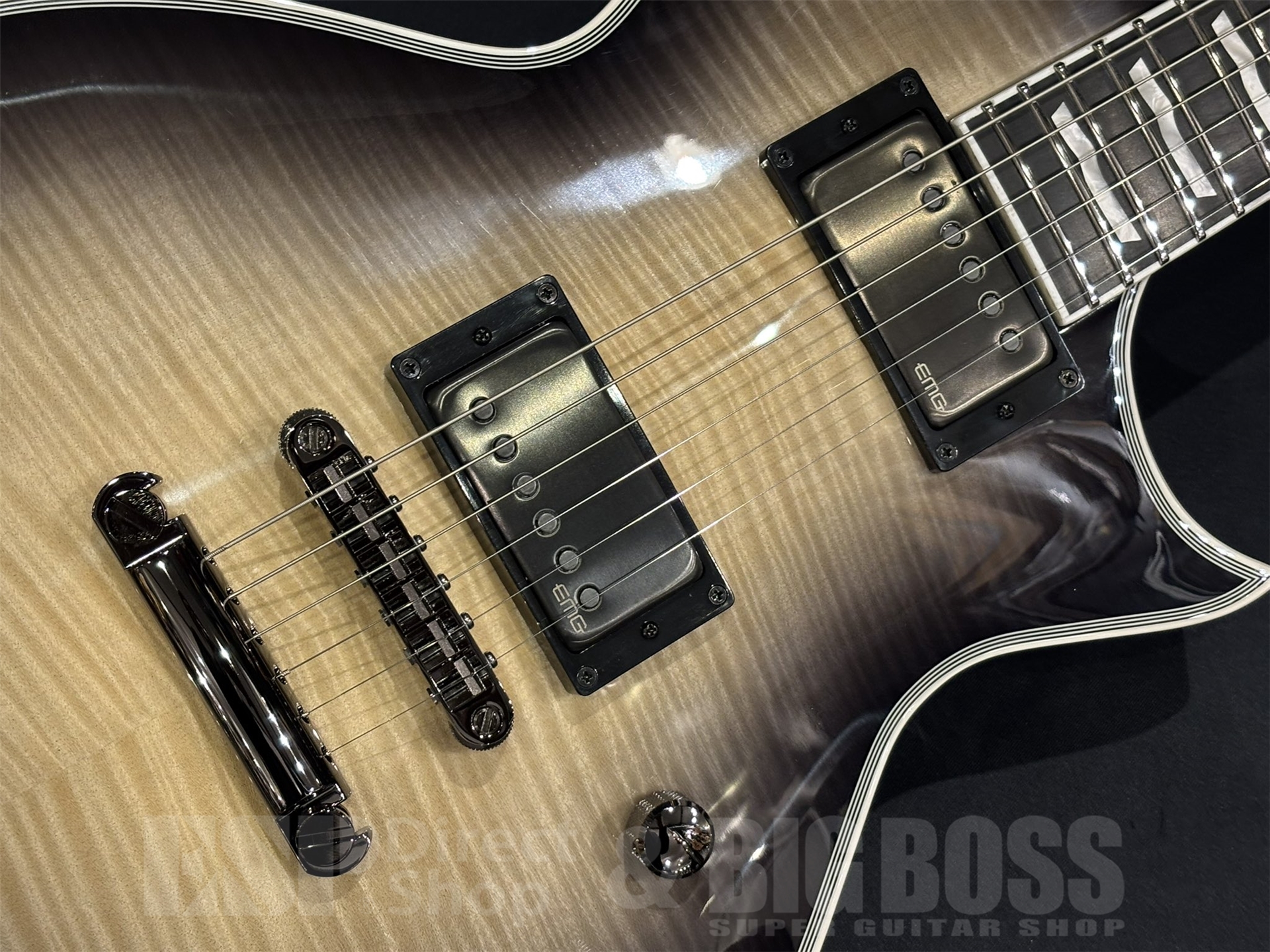 【即納可能】E-II(イーツー) EC FM FT EMG / Black Natural Burst 京都店