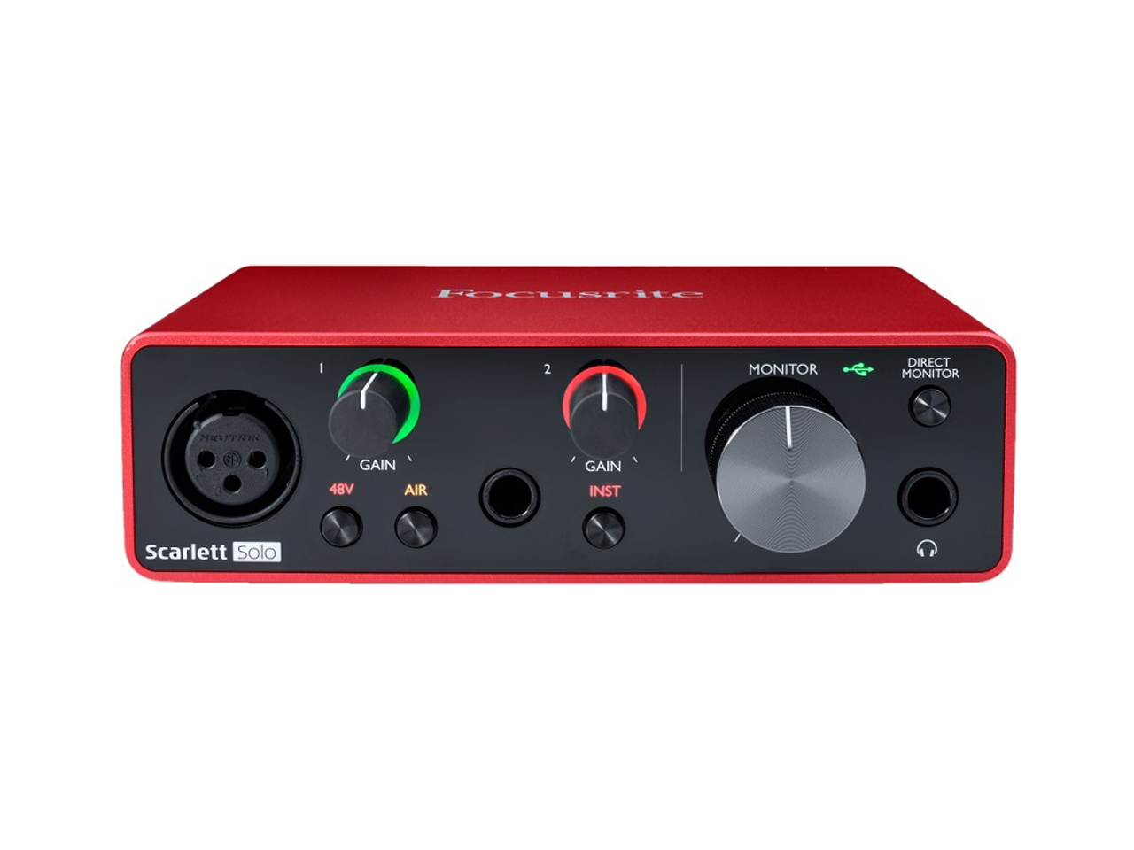 Focusrite Scarlett Solo 3rd gen(オーディオインターフェース