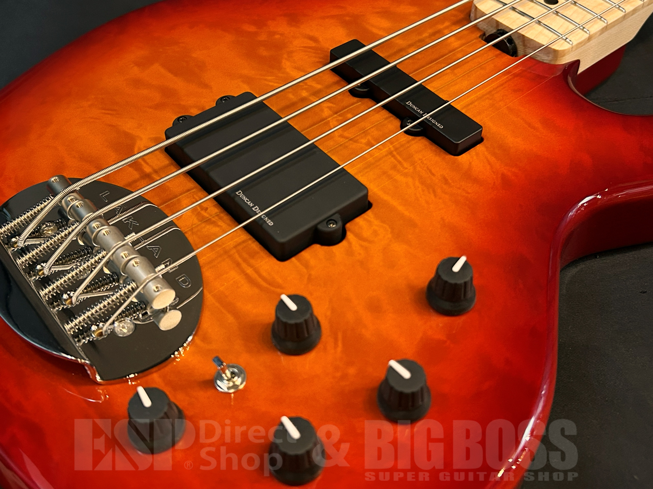 【即納可能】LAKLAND(レイクランド) SK-4DX Cherry Sunburst / Maple FB 大阪店 - 3