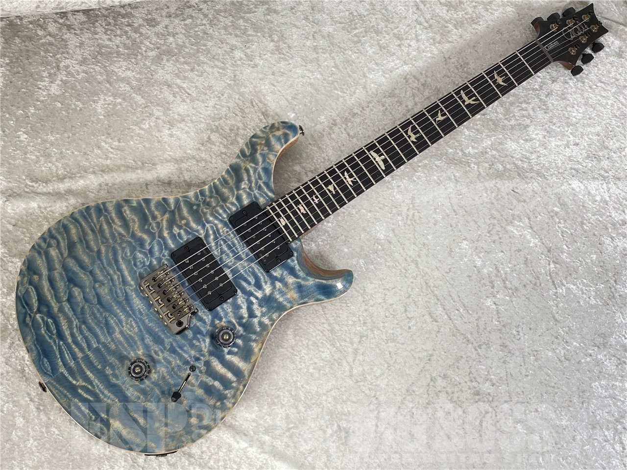 【即納可能】Paul Reed Smith(PRS) Limited Run Custom 24 Quilt Artist Grade Top / Faded Indigo (2026年製 S/N0424432) - 2