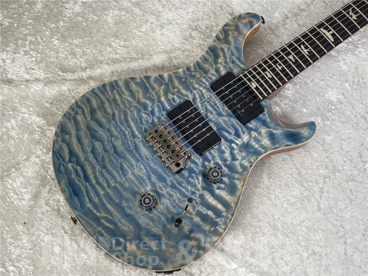 【即納可能】Paul Reed Smith(PRS) Limited Run Custom 24 Quilt Artist Grade Top / Faded Indigo (2026年製 S/N0424432) - 3