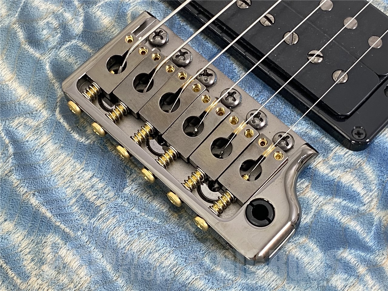 【即納可能】Paul Reed Smith(PRS) Limited Run Custom 24 Quilt Artist Grade Top / Faded Indigo (2026年製 S/N0424432) - 5