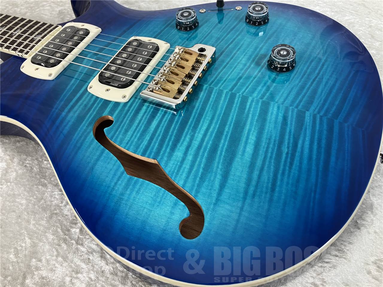 【即納可能】Paul Reed Smith (PRS/ポールリードスミス) SE Custom 24 Semi-Hollow Piezo / Lake Blue(2026年製) お茶の水駅前店・別館 - 4
