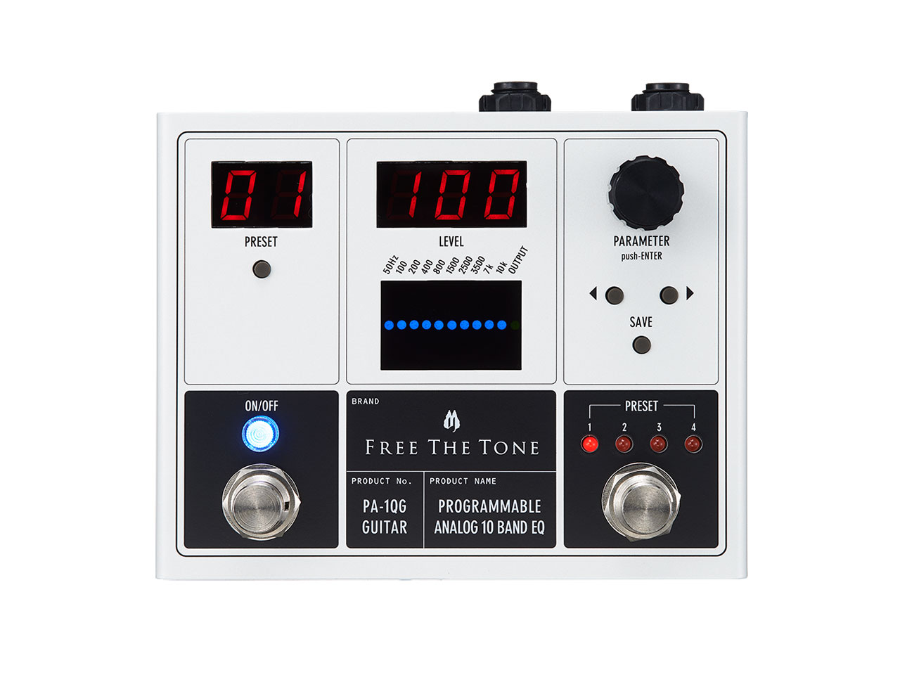 Free The Tone PROGRAMMABLE ANALOG 10 BAND EQ PA-1QG<br>(イコライザー)(フリーザトーン) 駅前店