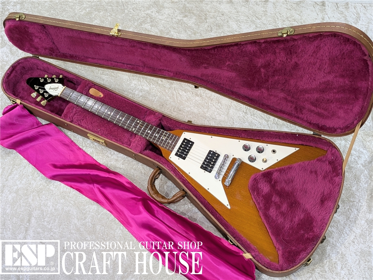【USED・中古品】Gibson '67 Flying V Reissue / Antique Natural【即納可能】 渋谷店 - 9