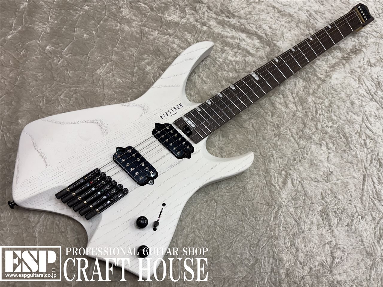 【OUTLET・即納可能】VIKSTROM GUITARS / VSMH-260 / Trans White　渋谷店