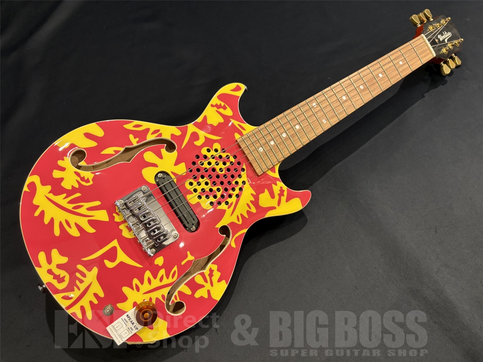 【即納可能/USED】Woodstics Guitars(ウッドスティックスギターズ) WS-MINI ALOHA / PINK & YELLOW ALOHA 京都店