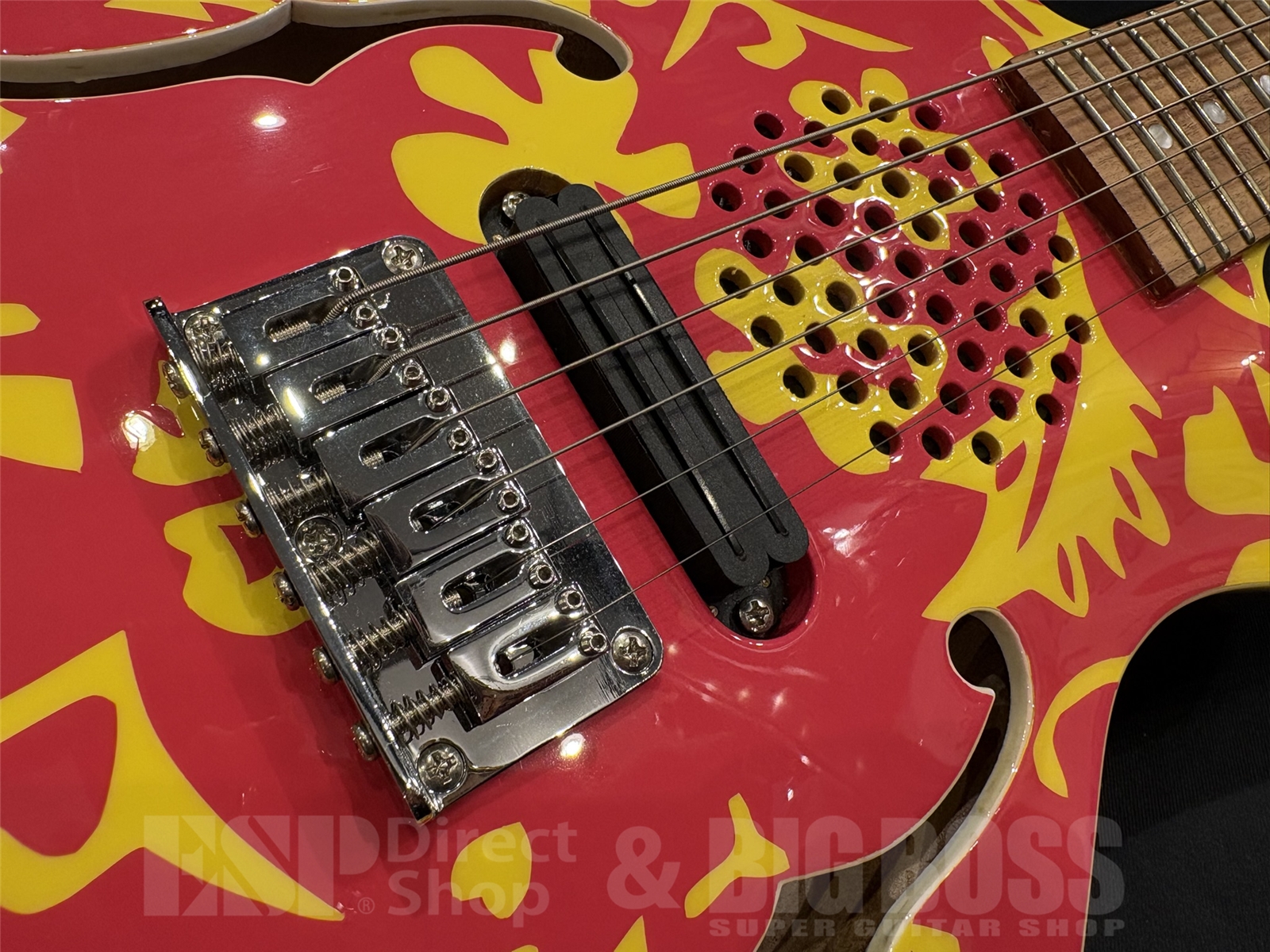【即納可能/USED】Woodstics Guitars(ウッドスティックスギターズ) WS-MINI ALOHA / PINK & YELLOW ALOHA 京都店 - 4