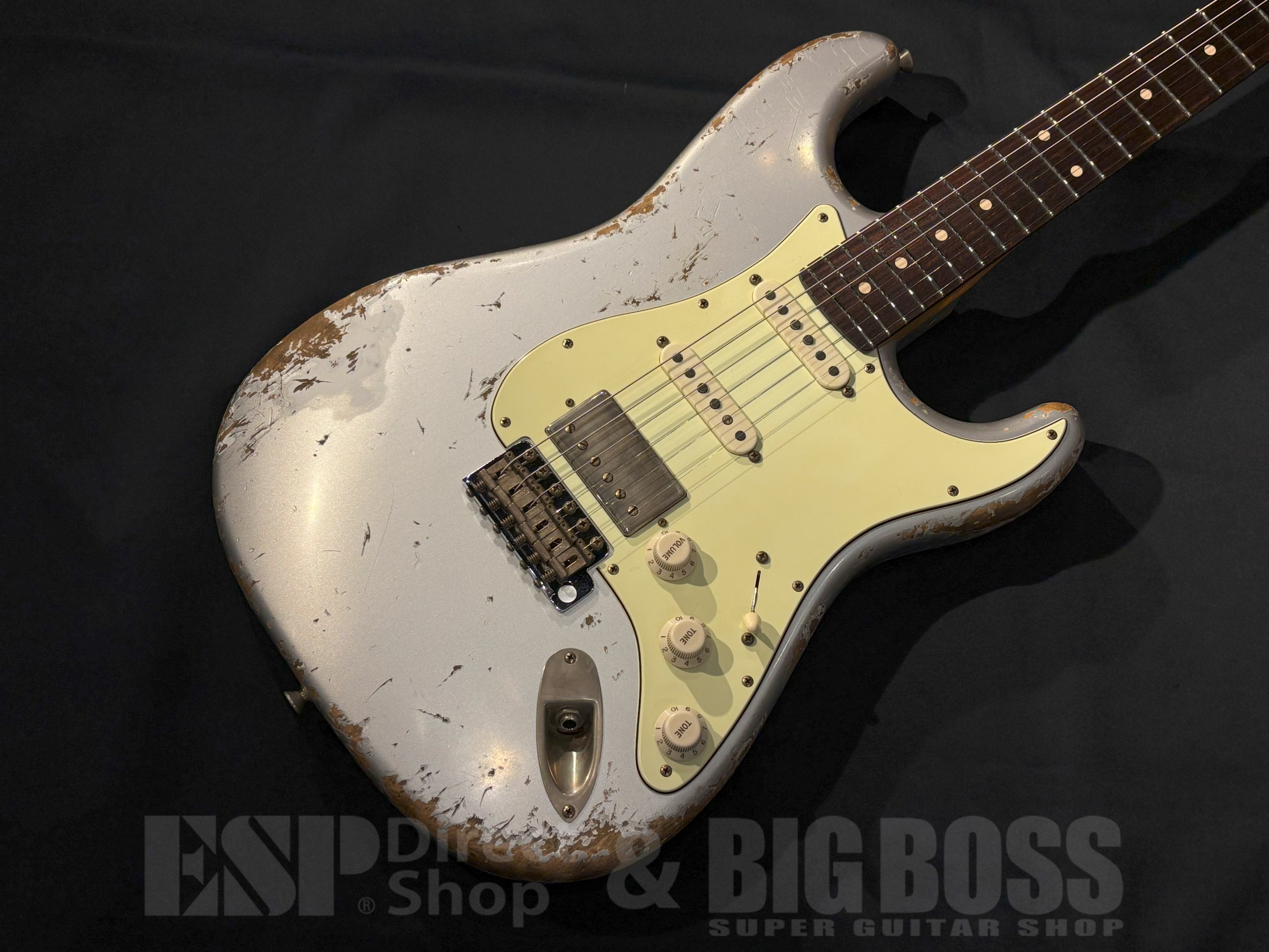 【即納可能】Xotic (エキゾチック) XSC-2 Silver Metallic Heavy Aged (Lacquer) 大阪店