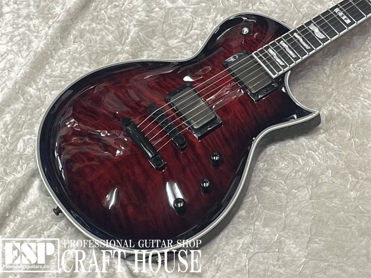 【即納可能】E-II EC QM / See Thru Black Cherry Sunburst　渋谷店