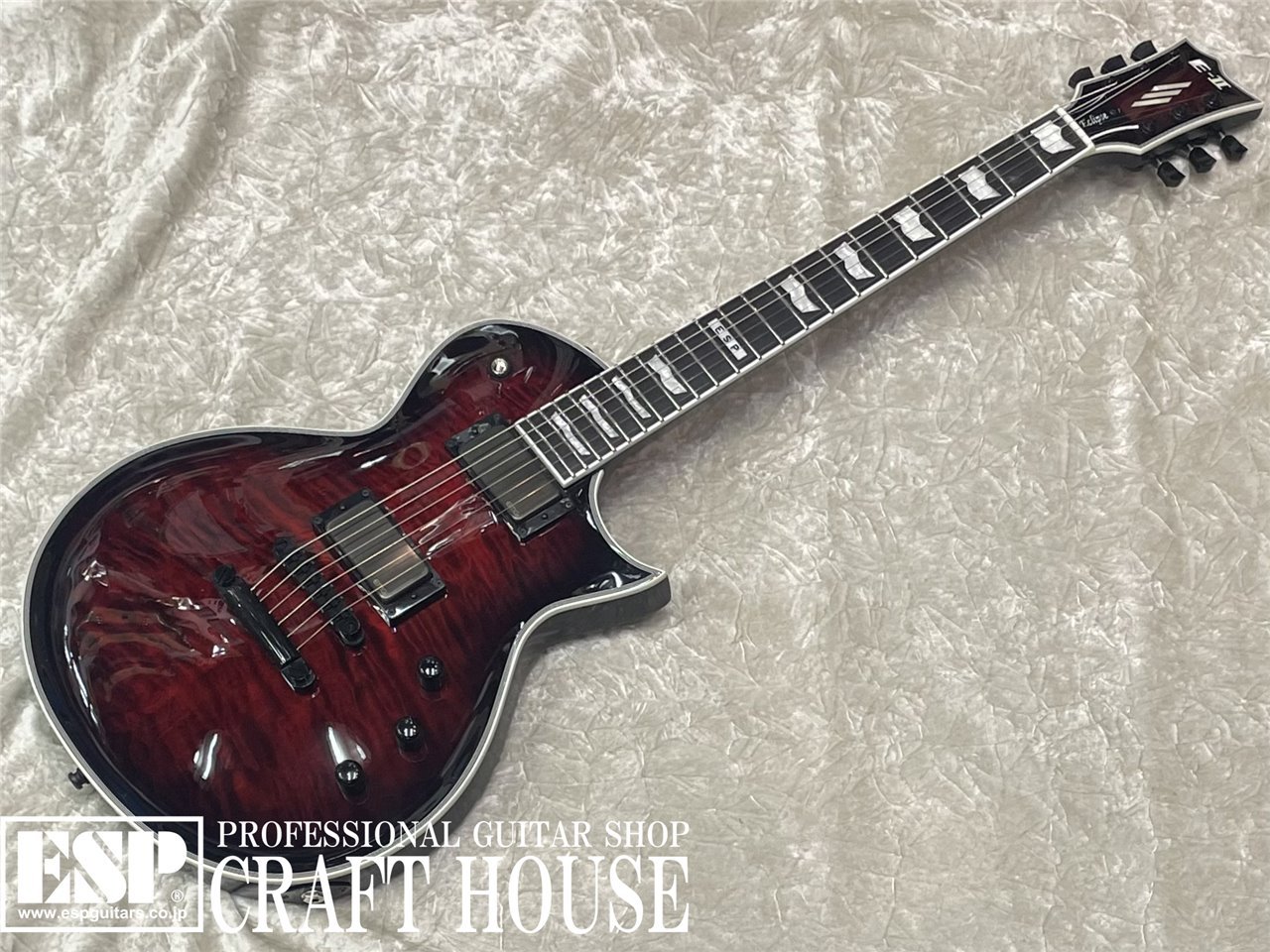 【即納可能】E-II EC QM / See Thru Black Cherry Sunburst　渋谷店