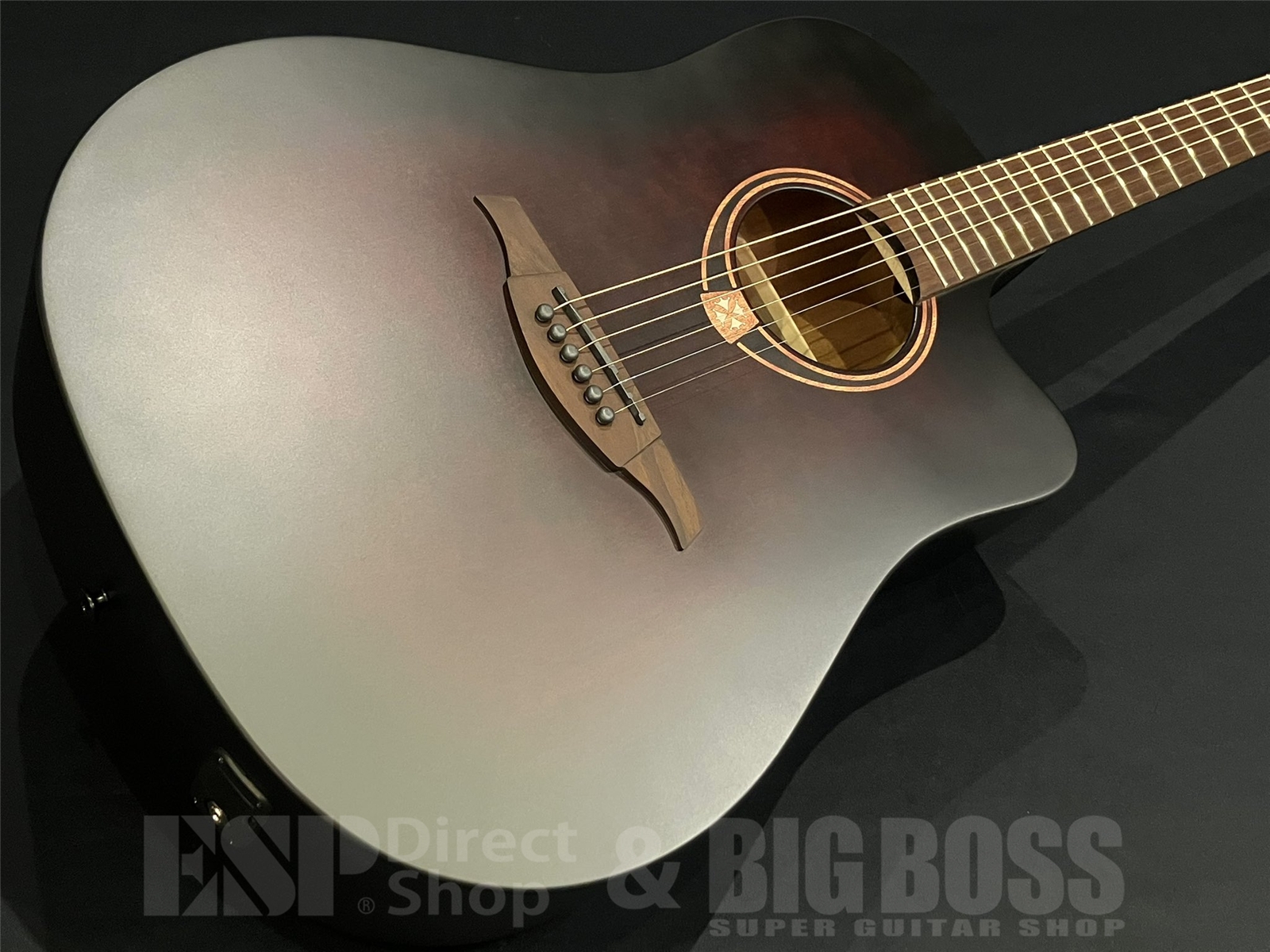 【即納可能】LAG Guitars(ラグギターズ) T70DCE / Black & Brown 京都店