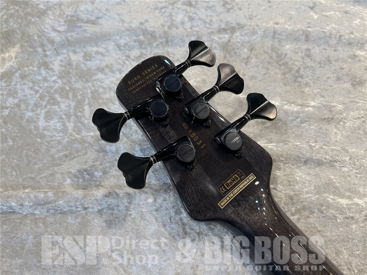 【即納可能/お客様委託品】Spector（スペクター）Euro LX Neck-Thru 5 String Premium Wood / Black Stain Gloss 仙台店 - 8