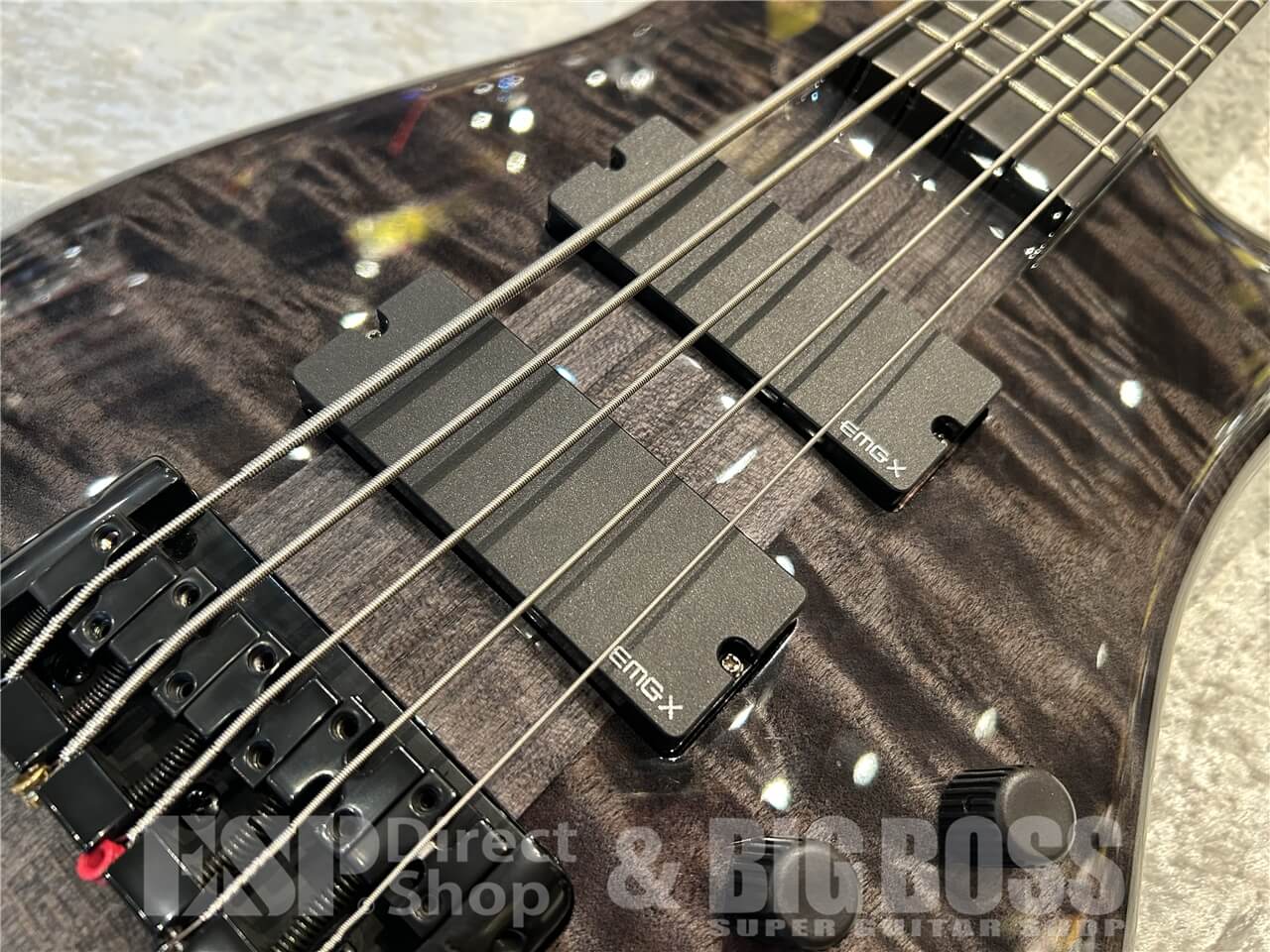 【即納可能/お客様委託品】Spector（スペクター）Euro LX Neck-Thru 5 String Premium Wood / Black Stain Gloss 仙台店 - 3