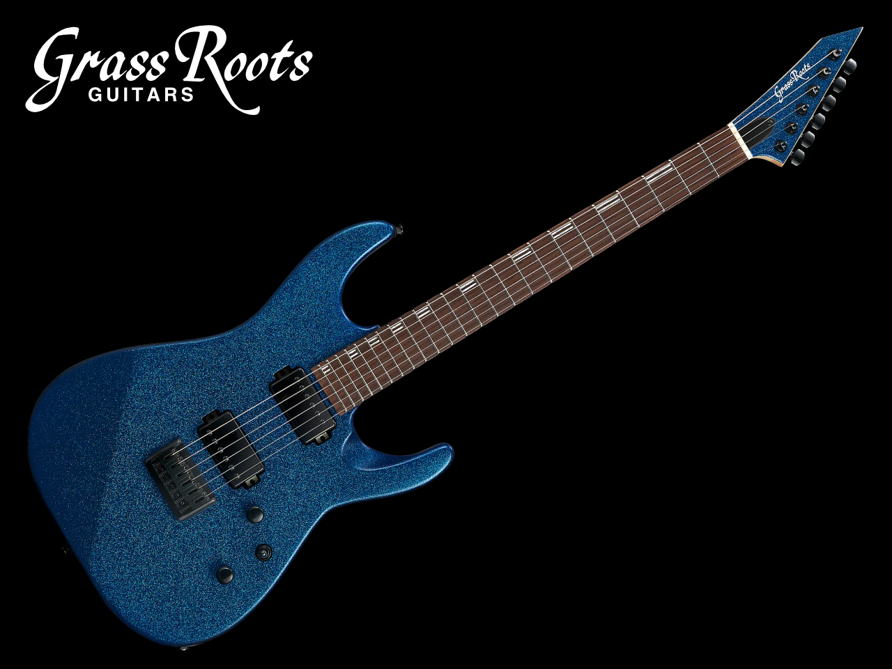 【即納可能】GrassRoots(グラスルーツ) G-M-II-FX / Sparkle Blue Satin