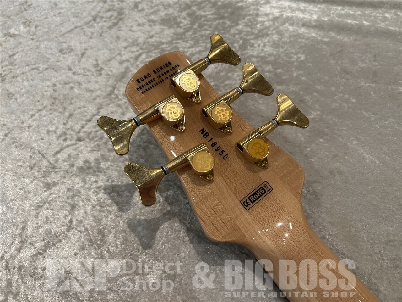 【即納可能/OUTLET】Spector(スペクター)Euro LX Neck-Thru 5 String Poplar Burl / Natural Gloss 仙台店 - 8