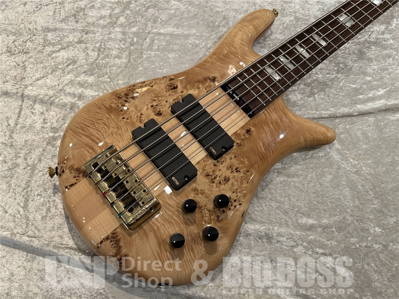 【即納可能/OUTLET】Spector(スペクター)Euro LX Neck-Thru 5 String Poplar Burl / Natural Gloss 仙台店 - 2