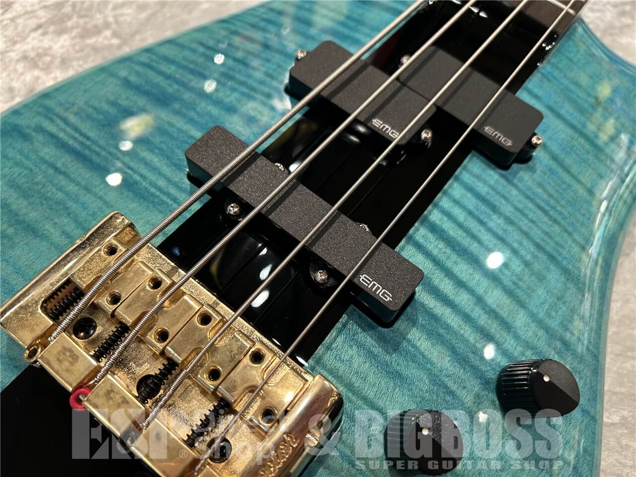 【即納可能/OUTLET】Spector(スペクター)Euro LX Neck-Thru 4 String Japan Exclusive / Peacock Blue Gloss 仙台店 - 3