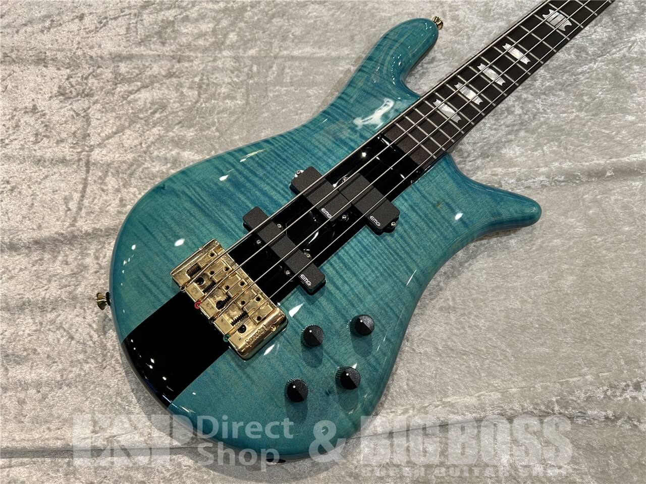 【即納可能/OUTLET】Spector(スペクター)Euro LX Neck-Thru 4 String Japan Exclusive / Peacock Blue Gloss 仙台店 - 2
