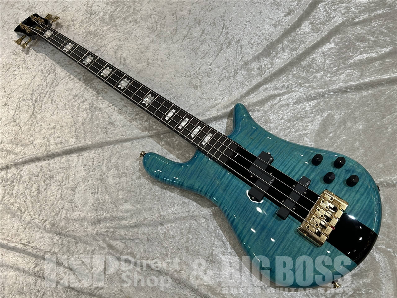 【即納可能/OUTLET】Spector(スペクター)Euro LX Neck-Thru 4 String Japan Exclusive / Peacock Blue Gloss 仙台店 - 9