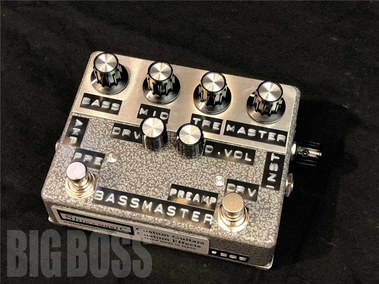 お取寄せ商品】Shin's Music Bass Master Preamp(ベース用プリアンプ)(シンズミュージック) -  【ESP直営】BIGBOSS オンラインマーケット(ギター＆ベース)